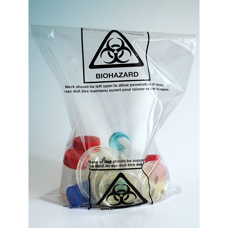 Sac Biohazard à autoclave Corning 3L