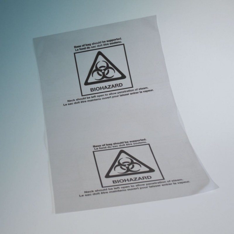 Corning Biohazard Autoclave Bag 9L Autoclave Bags Corning