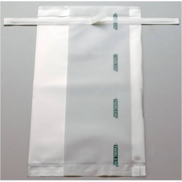 Sterile sample bags 4.5 X 9.0 with closure, Printed Sterile Sample Bags LABPLAS