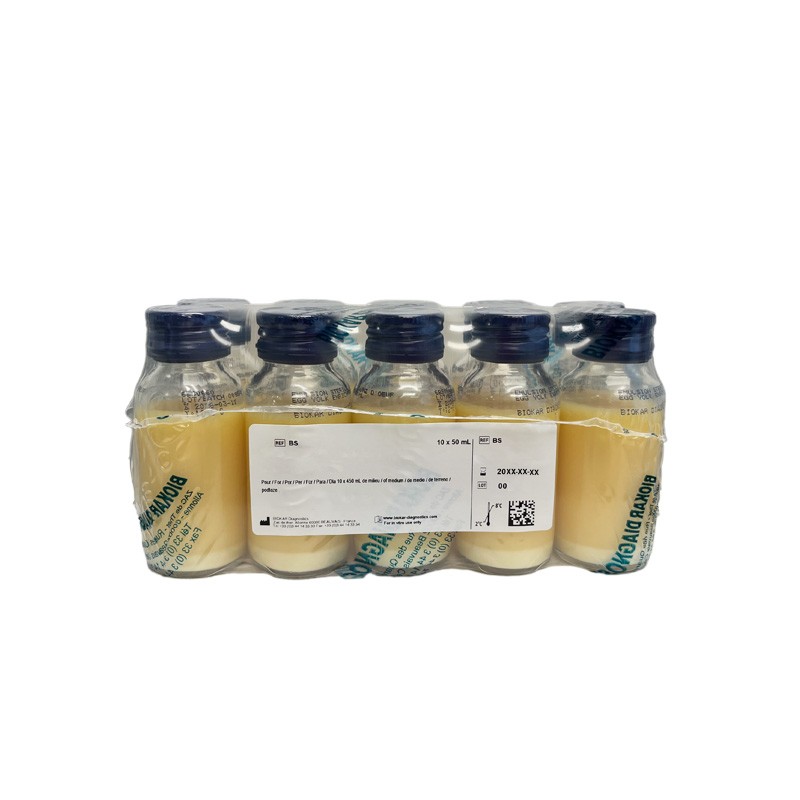 Sterile egg yolk emulsion with Polymyxin B Supplements Biokar